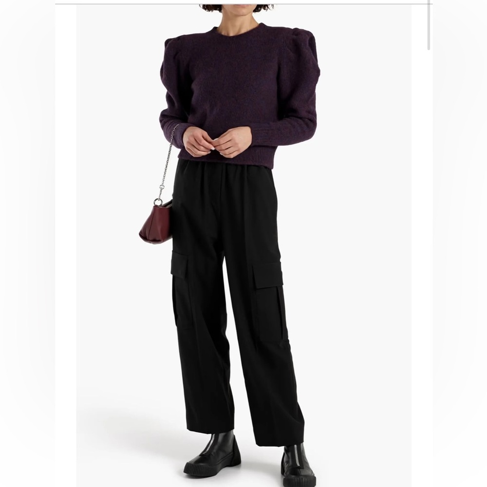 Omahya brushed wool-blend sweater